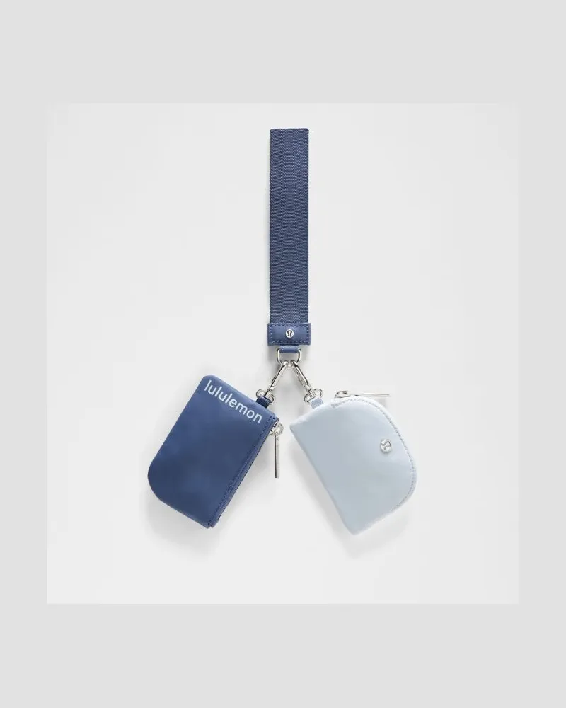 LULULEMON Armband mit zwei Beuteln in Brilliant Blue/Starch Blue Brilliant