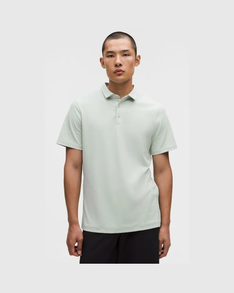 LULULEMON ShowZero Poloshirt für Männer – Größe in Pelican Pelican