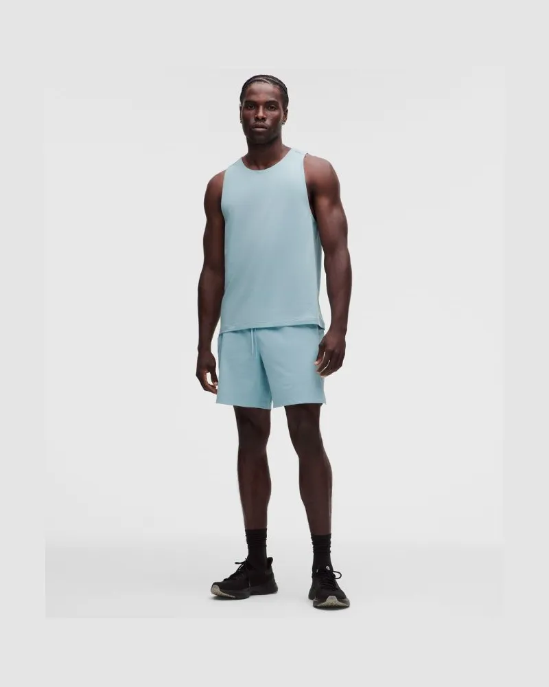 LULULEMON Zeroed In Shorts ohne Liner für Männer – 18 cm – Größe in Seafoam Seafoam