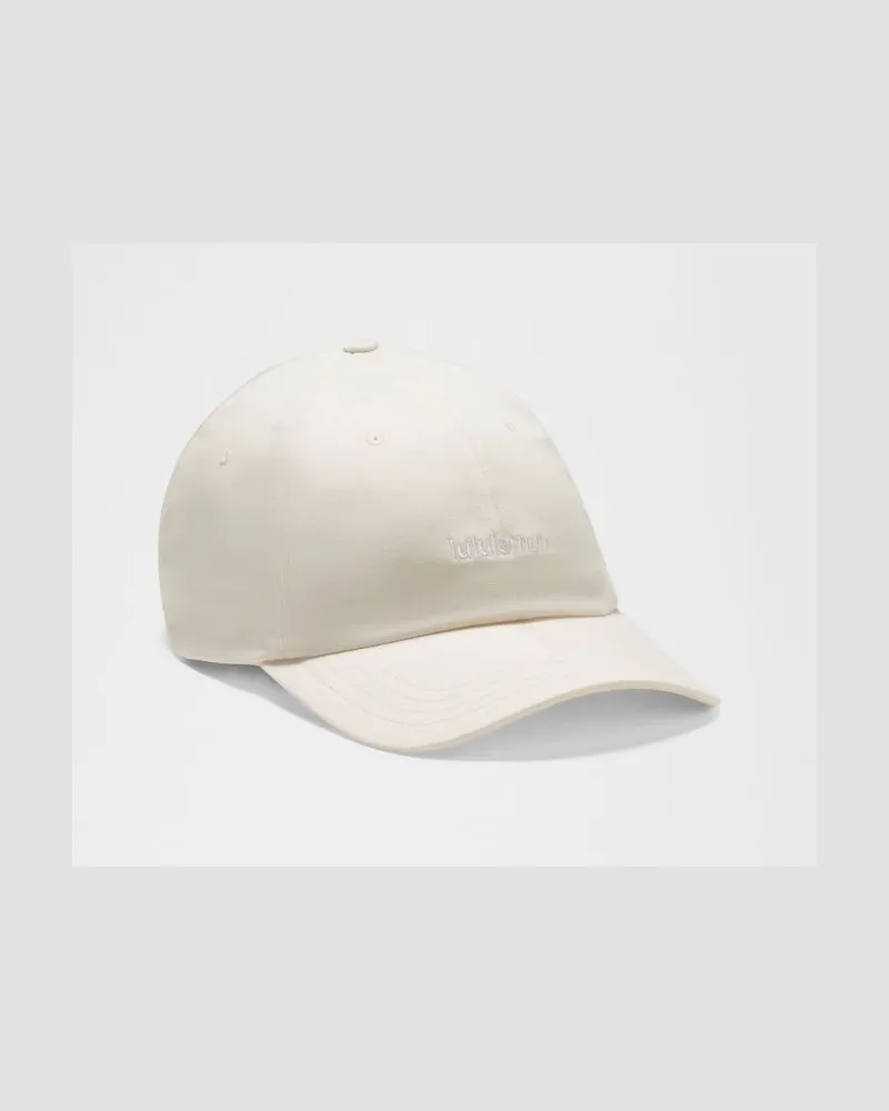 LULULEMON Klassische Baseballkappe Logo – Größe in Light Ivory/White Light