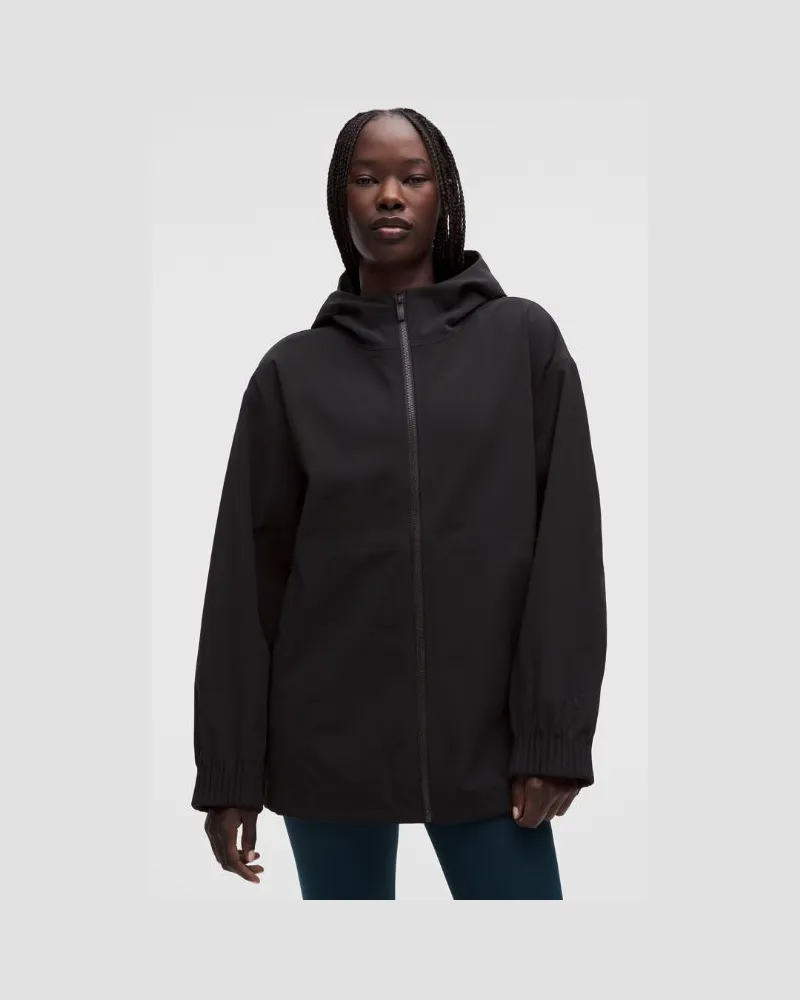 LULULEMON Legerer Cross Chill-Hoodie für Frauen – Größe in Schwarz Schwarz