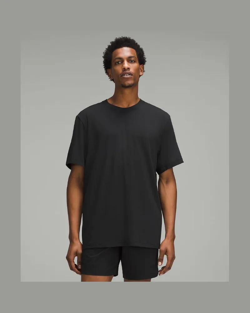 LULULEMON Zeroed In Kurzarmshirt für Männer – Größe in Black Black