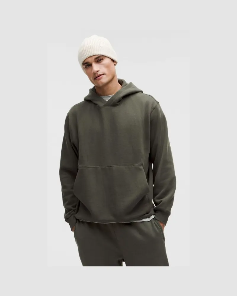 LULULEMON Steady State Hoodie für Männer – Größe in Slate Brown Slate