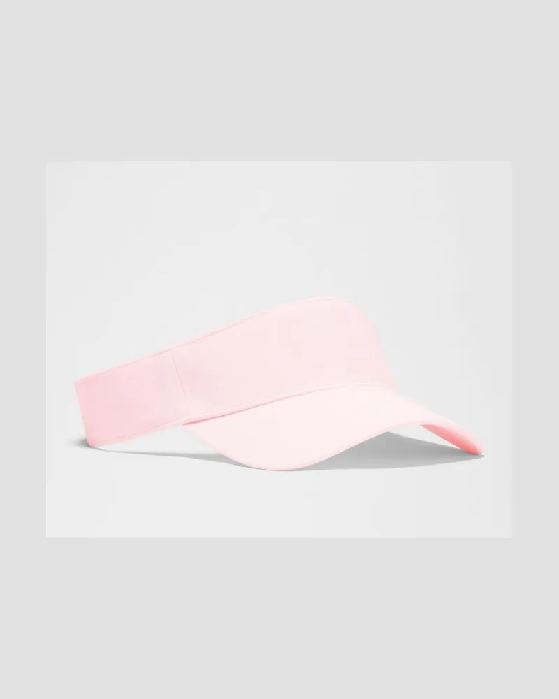 LULULEMON Vielseitige Visor-Kappe mit abnehmbarem Schweißband – Größe in Pink Pearl Pink