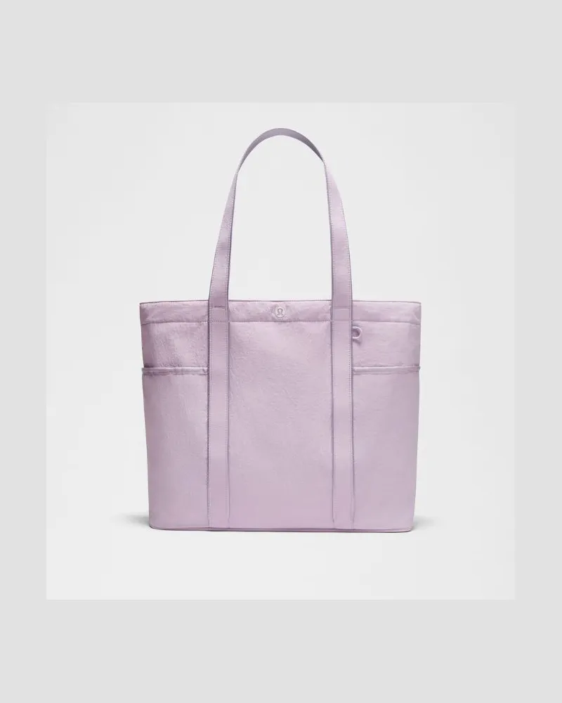 LULULEMON Daily Tote-Bag mit mehreren Fächern Größe in Lilac Play Lilac
