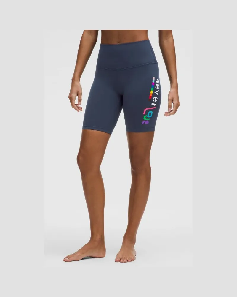 LULULEMON Align Shorts mit hohem Bund Pride für Frauen – 20 cm – Größe in Club Blue Club