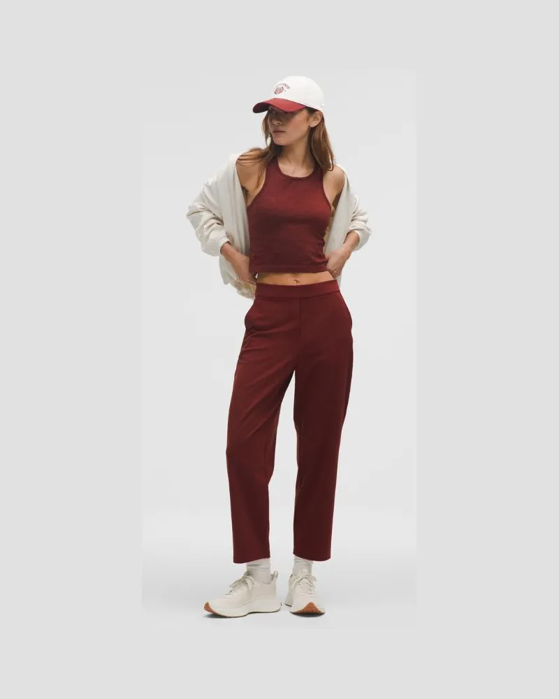 LULULEMON Daydrift Hose mit hohem Bund und schmal zulaufendem Bein Normale Länge für Frauen – Größe in Rockwood Rockwood
