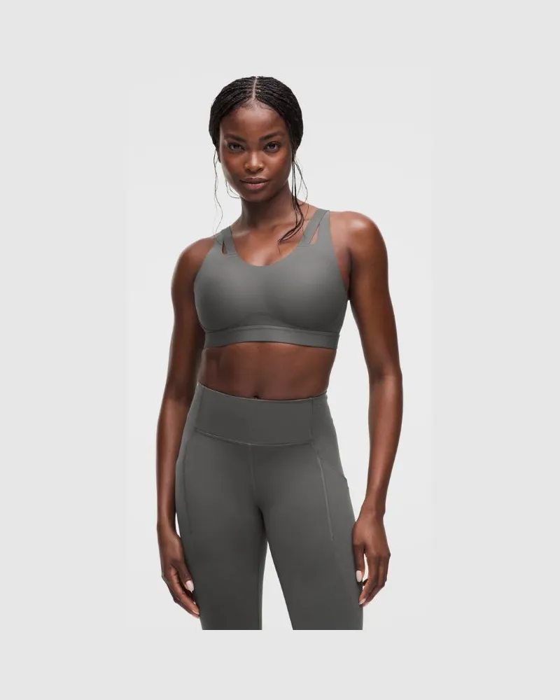 LULULEMON Levitation Sport-BH für Frauen – Größe in Spruce Shadow Spruce