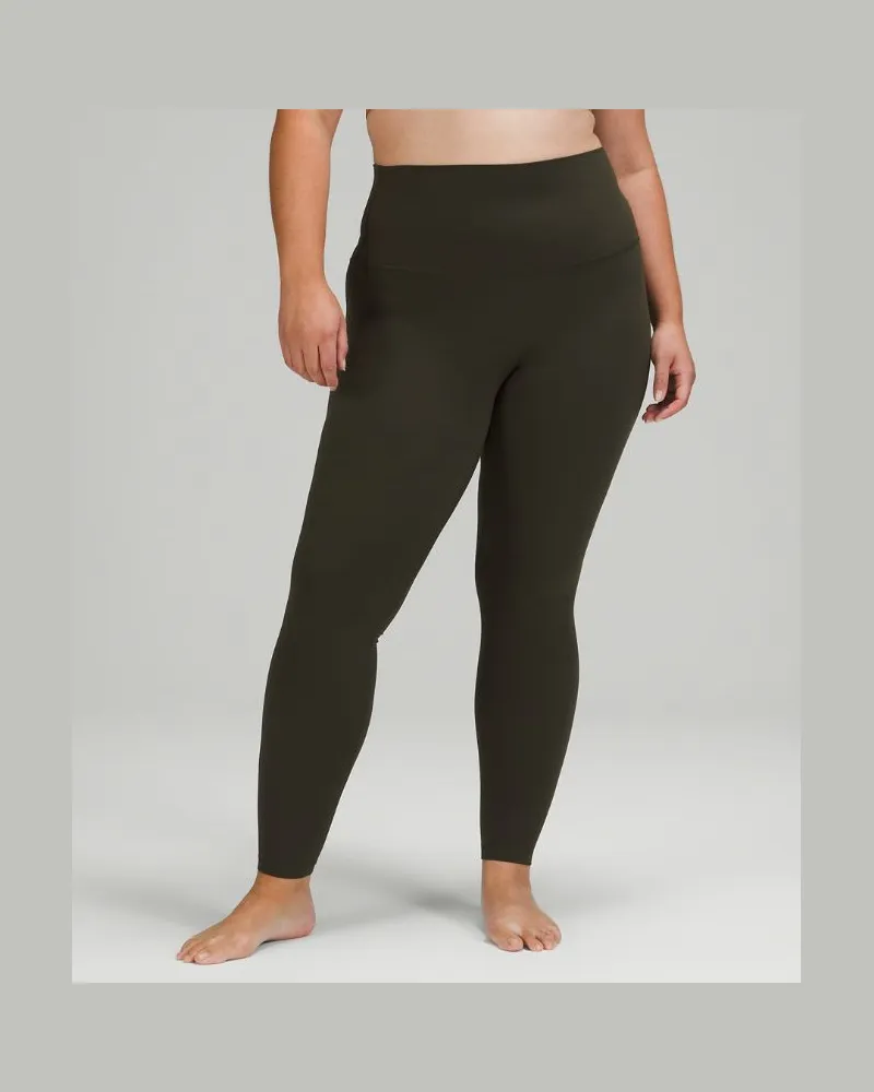 LULULEMON Align Leggings mit superhohem Bund für Frauen – 71 cm – Größe in Dark Olive Dark
