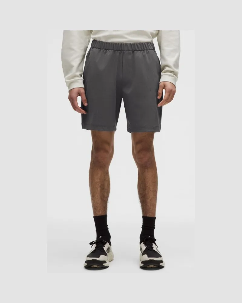 LULULEMON ABC Pull-on-Shorts aus für Männer – 18 cm – Größe in Onyx Grey Onyx
