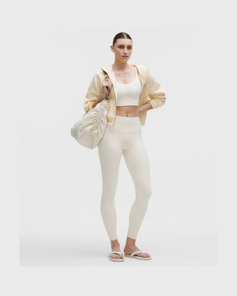 LULULEMON Align No Line Hose mit hohem Bund für Frauen – 71 cm – Größe in Light Ivory Light