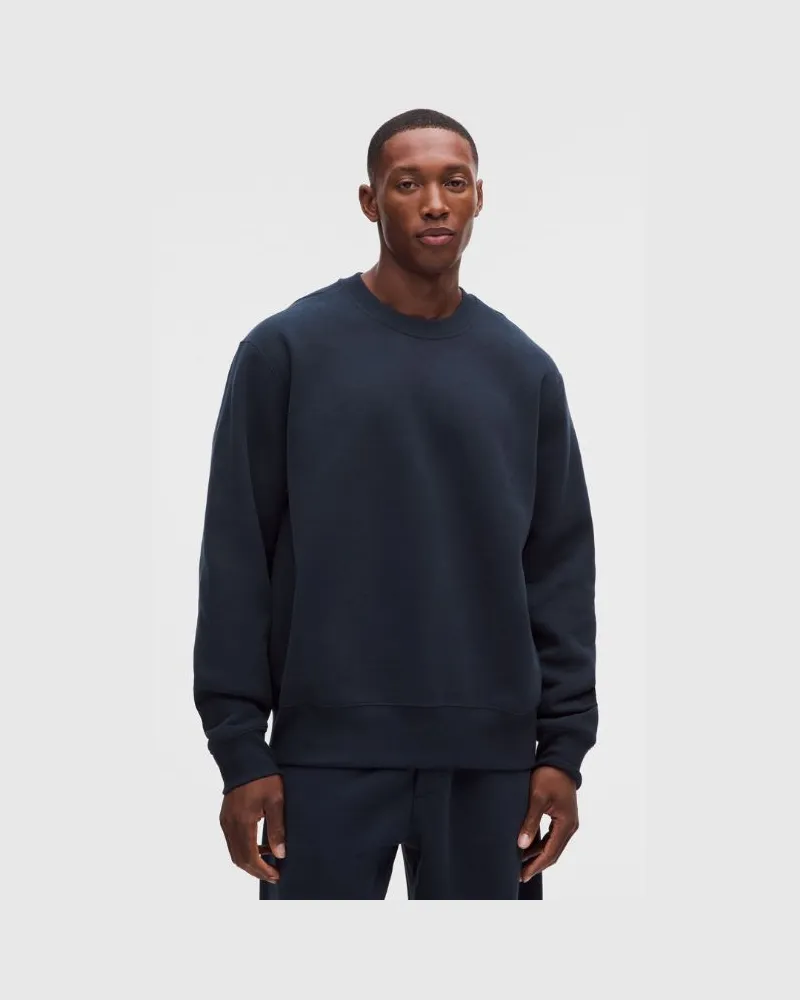 LULULEMON Steady State-Rundhalspullover aus SuperLoft für Männer – Größe in True Navy True