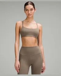 LULULEMON Wunder Train BH mit Racerback-Trägern Leichter Halt A/B-Cups Nomad