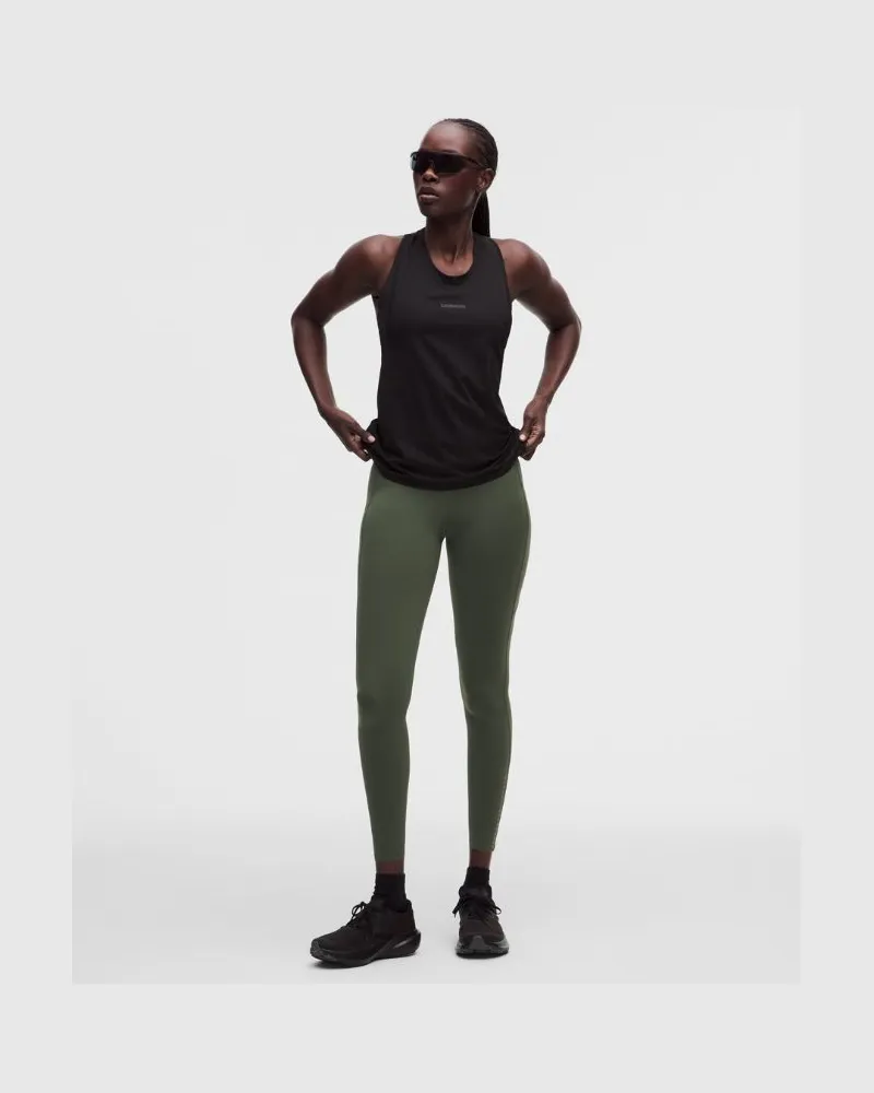 LULULEMON Fast and Free Leggings mit hohem Bund und Taschen es Design für Frauen – 71 cm – Größe in Sassy Sage Sassy