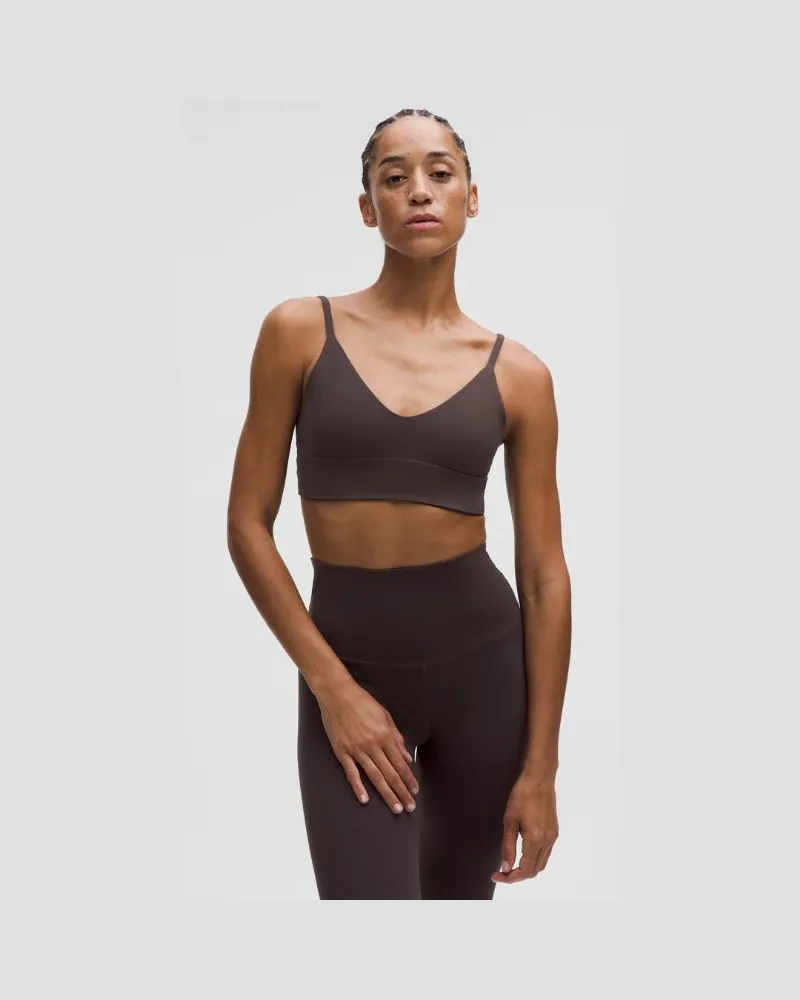 LULULEMON Focuser BH mit U-Ausschnitt Leichter Halt für A/B-Cups für Frauen – Größe in Sequoia Sequoia