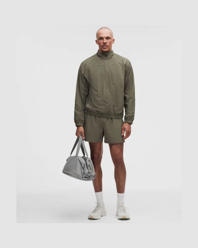 LULULEMON Shorts zum Gewichtheben ohne Liner für Männer – 13 cm – Größe in Army Green Army