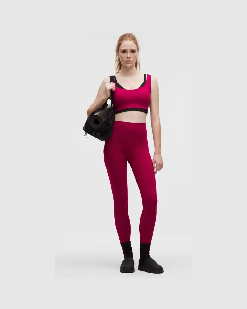 LULULEMON Align Leggings mit hohem Bund für Frauen – 71 cm – Größe in Berry Rumble Berry
