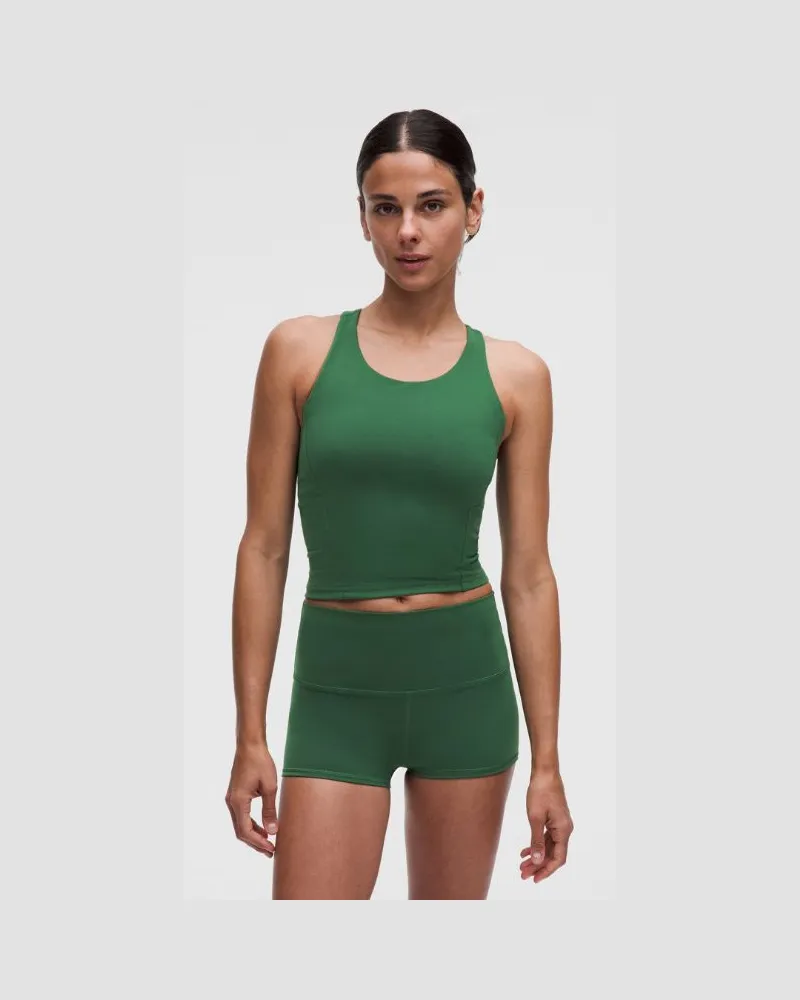 LULULEMON Wunder Train Racerback-Tanktop Mittlerer Halt für B/C-Cups für Frauen – Größe in Ivy Grove Ivy
