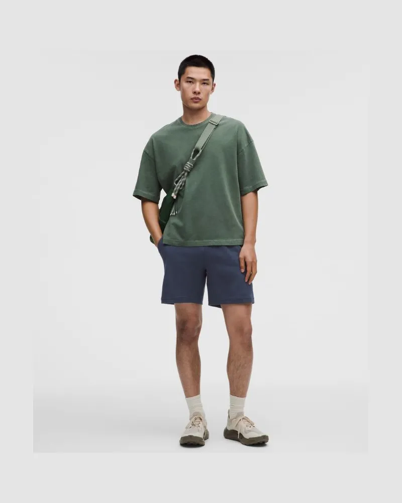 LULULEMON Pique Performer Shorts im Relaxed Fit für Männer – 18 cm – Größe in Club Blue Club