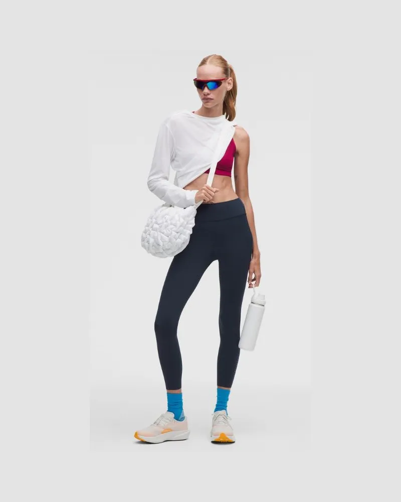 LULULEMON Fast and Free-Leggings mit hohem Bund und 6 Taschen es Design für Frauen – 64 cm – Größe in True Navy True