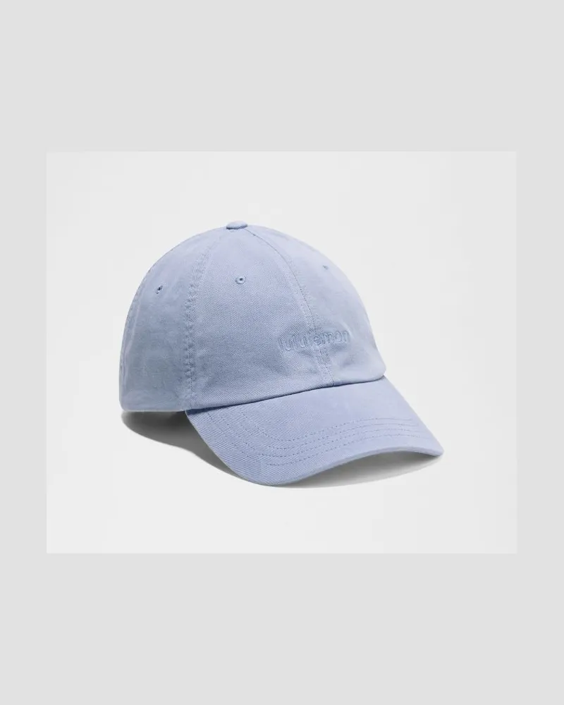 LULULEMON Unisex Baseballkappe im Classic Fit Waschung – Größe in Dilute Wash Blue Willow Dilute