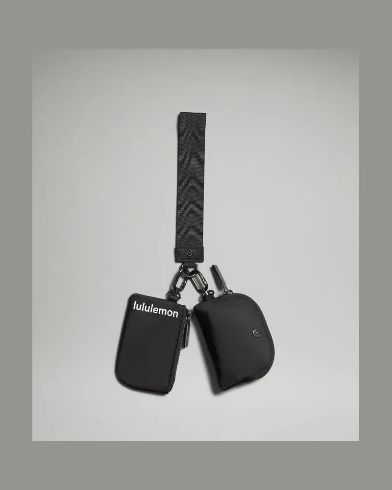 LULULEMON Armband mit zwei Beuteln in Black Black