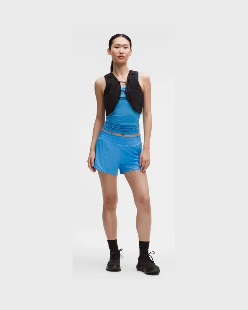 LULULEMON Hotty Hot Shorts mit hohem Bund und Liner für Frauen – 10 cm – Größe in Ocean Wave Ocean