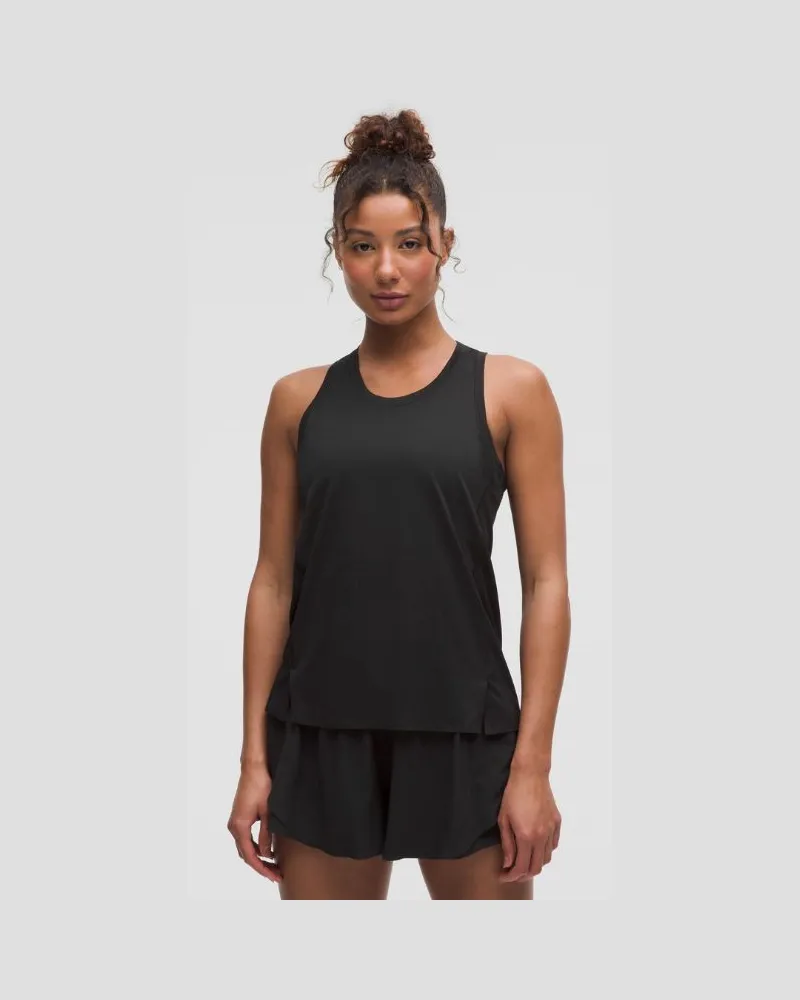 LULULEMON Fast and Free Singlet für Frauen – Größe in Black Black