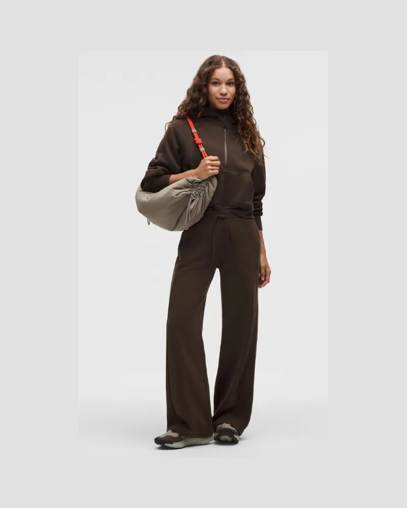 LULULEMON Scuba Hose mit weitem Bein und mittelhohem Bund Regular für Frauen – Größe in Walnut Crunch Walnut