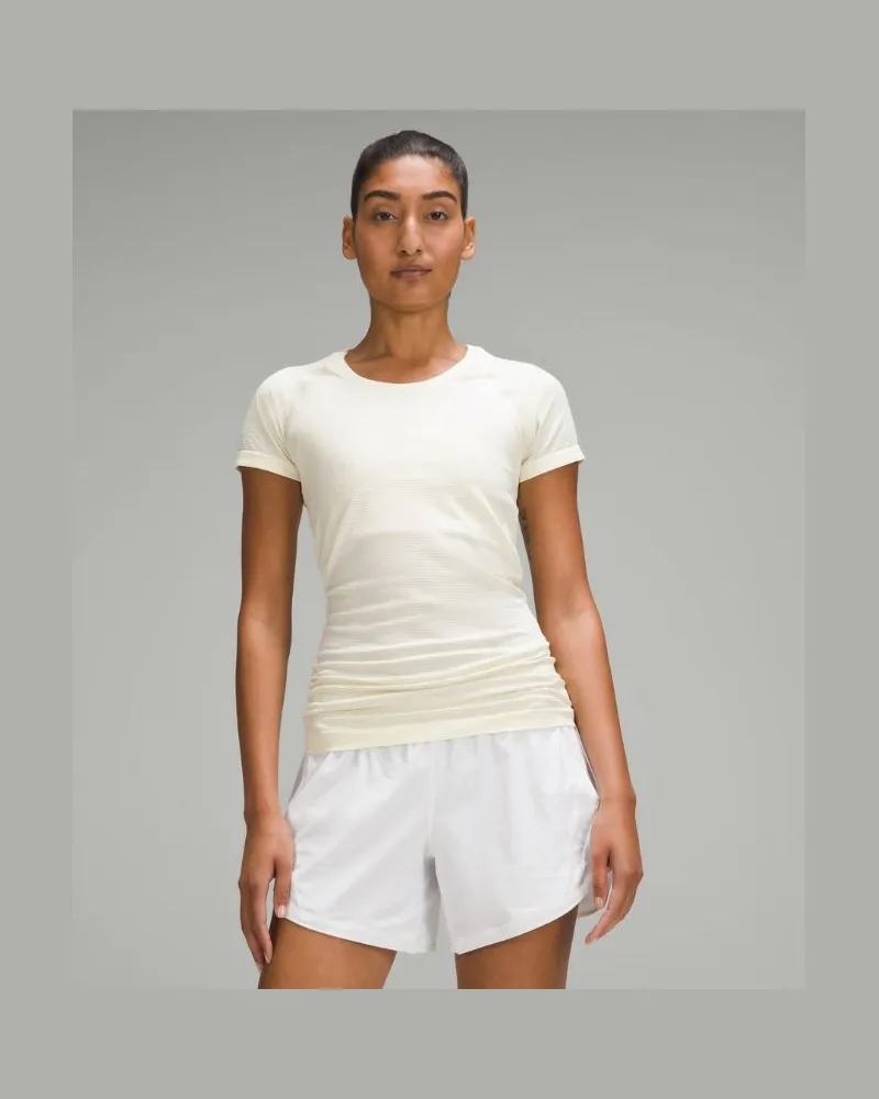 LULULEMON Swiftly Tech Kurzarmshirt 2.0 Hüftlänge für Frauen – Größe in Sundance Sundance