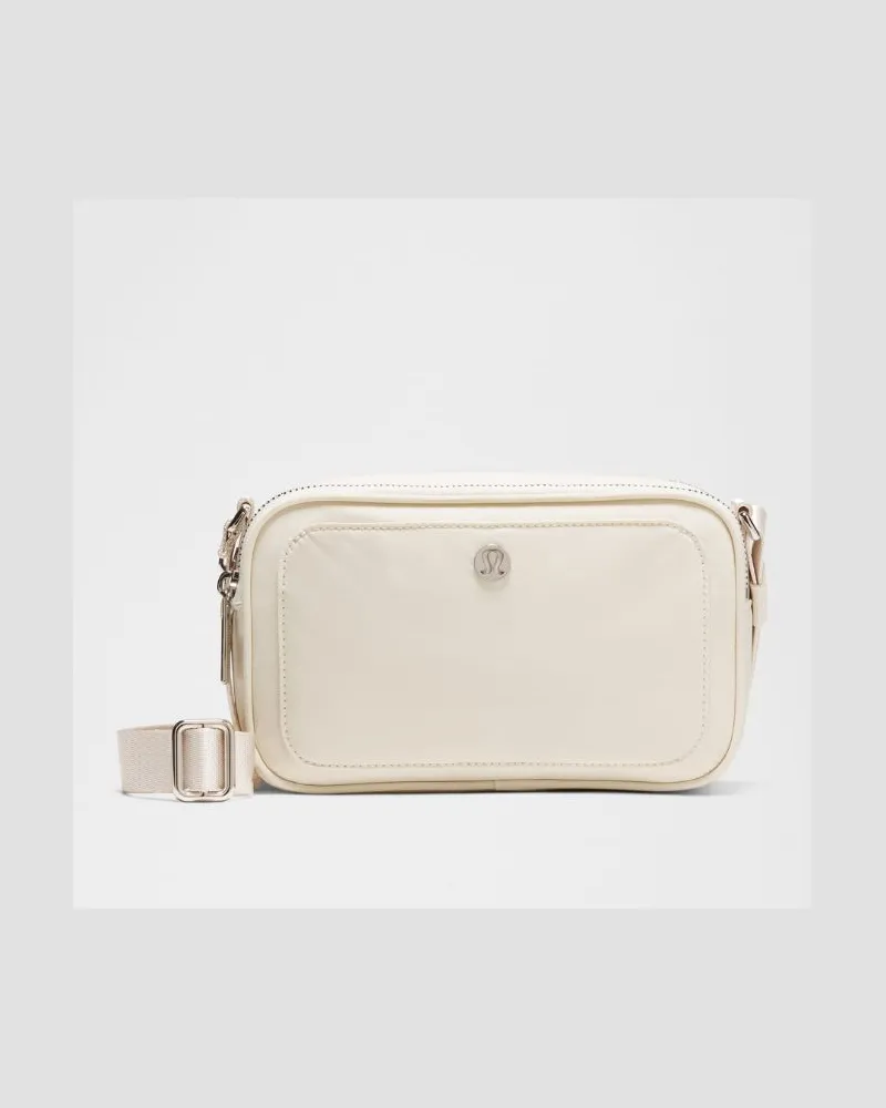 LULULEMON Umhängetasche Größe in Light Ivory Light