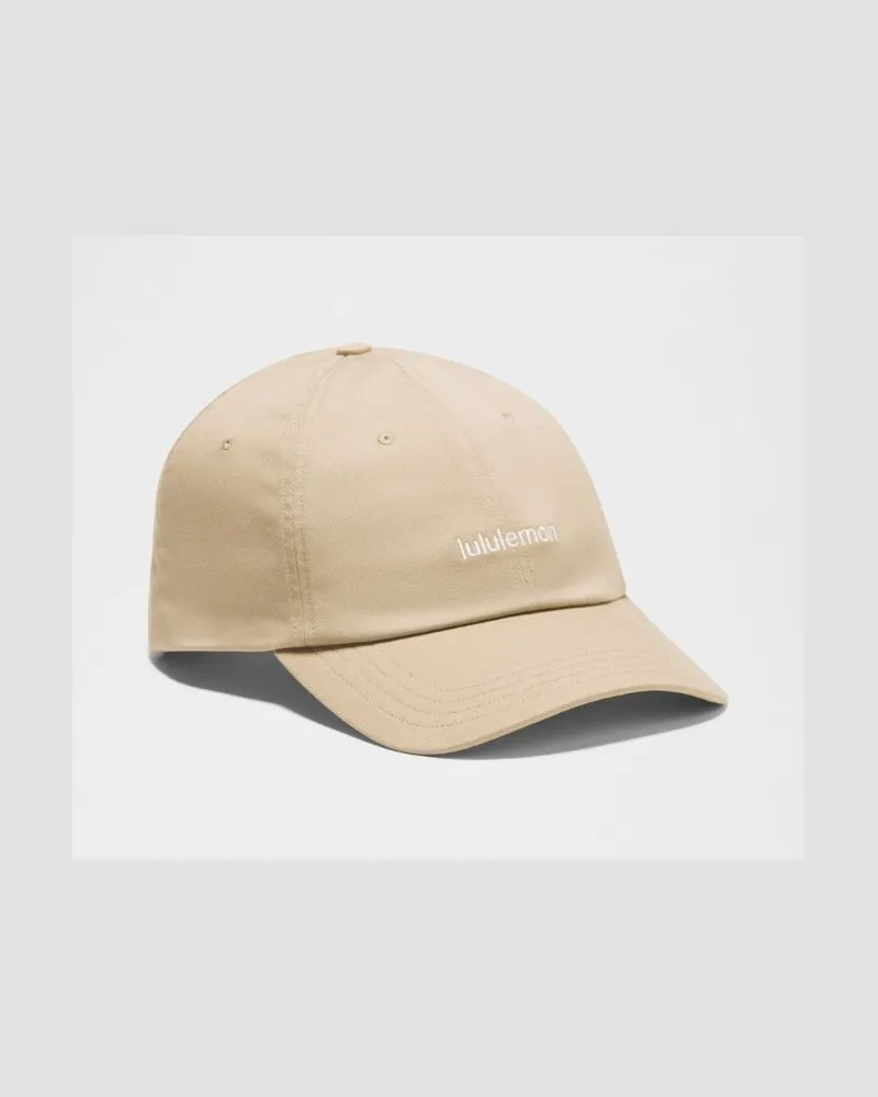 LULULEMON Klassische Baseballkappe Logo – Größe in Rumble Crumble/Light Ivory Rumble