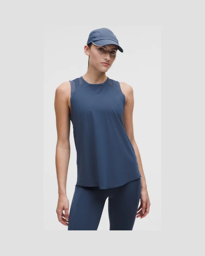 LULULEMON Sculpt Tanktop für Frauen – Größe in Blue Twill Blue