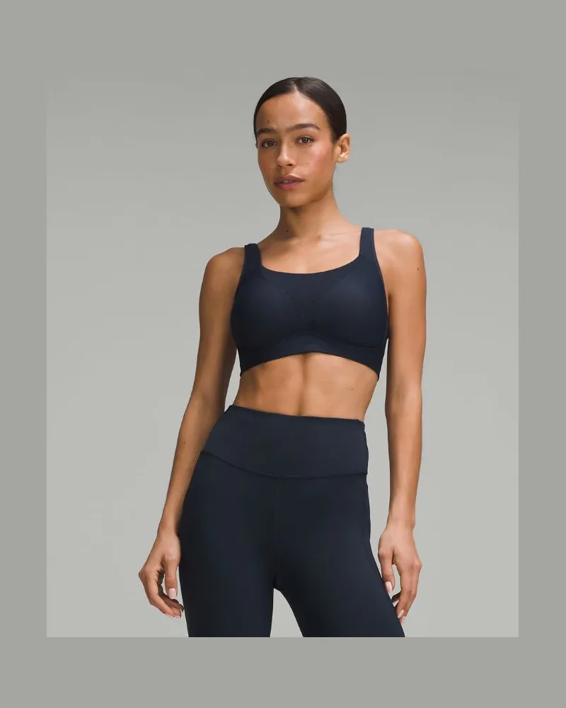 LULULEMON Run Times BH Starker Halt B–G Cups für Frauen – Größe in True Navy True