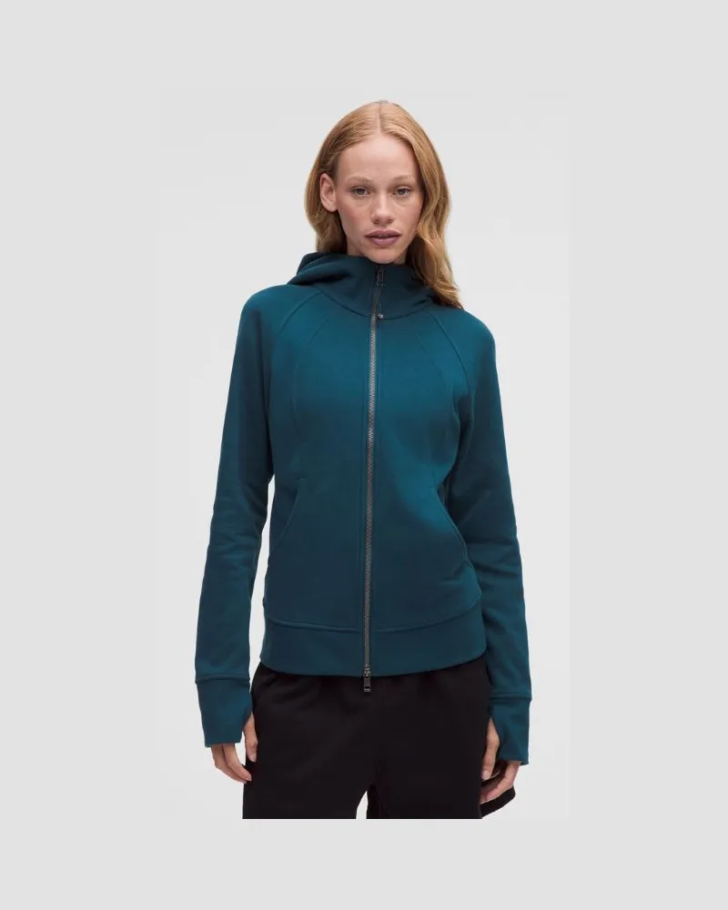 LULULEMON Scuba-Hoodie mit Reißverschluss im Classic Fit, Evolve für Frauen – Größe in Remixed Marine Remixed