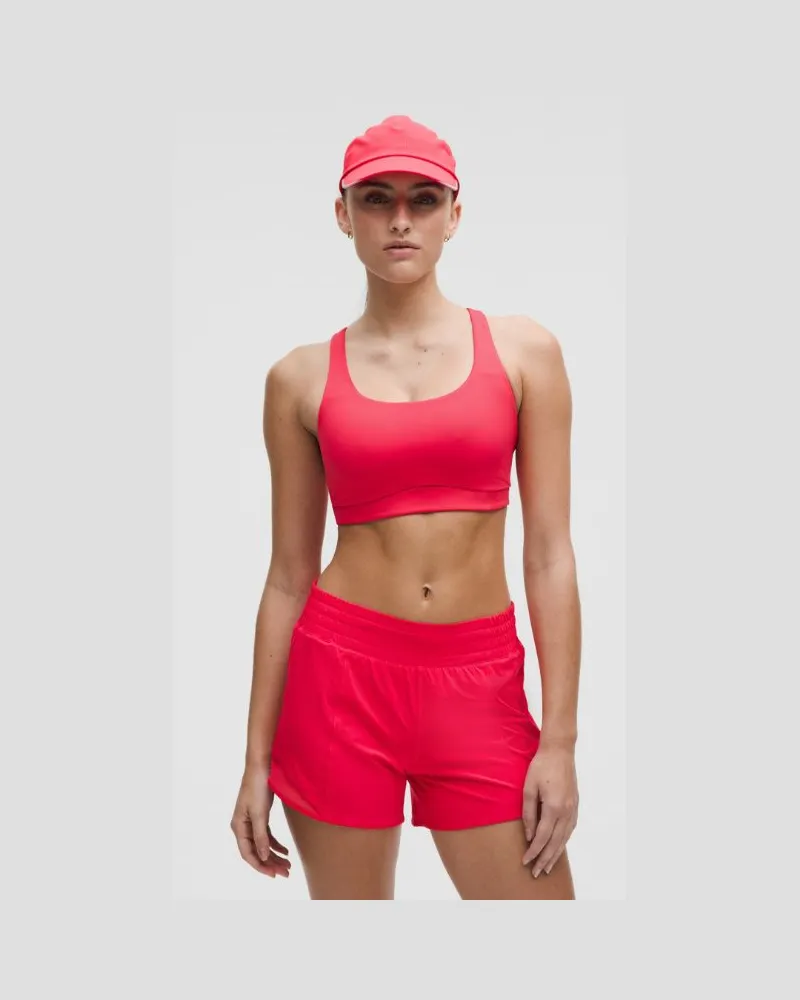 LULULEMON Energy BH mit mittlerem Halt für B–D-Cups Evolve für Frauen – Größe in Red Glow Red
