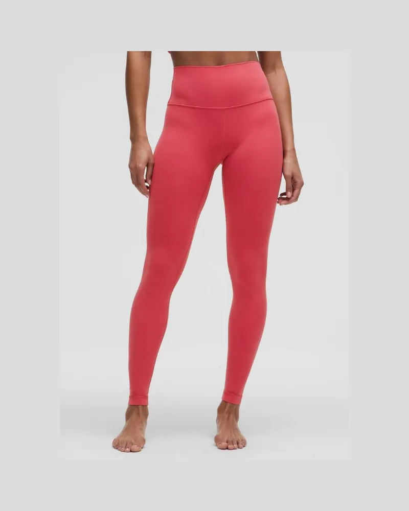 LULULEMON Align Leggings mit hohem Bund für Frauen – 71 cm – Größe in Desert Red Desert