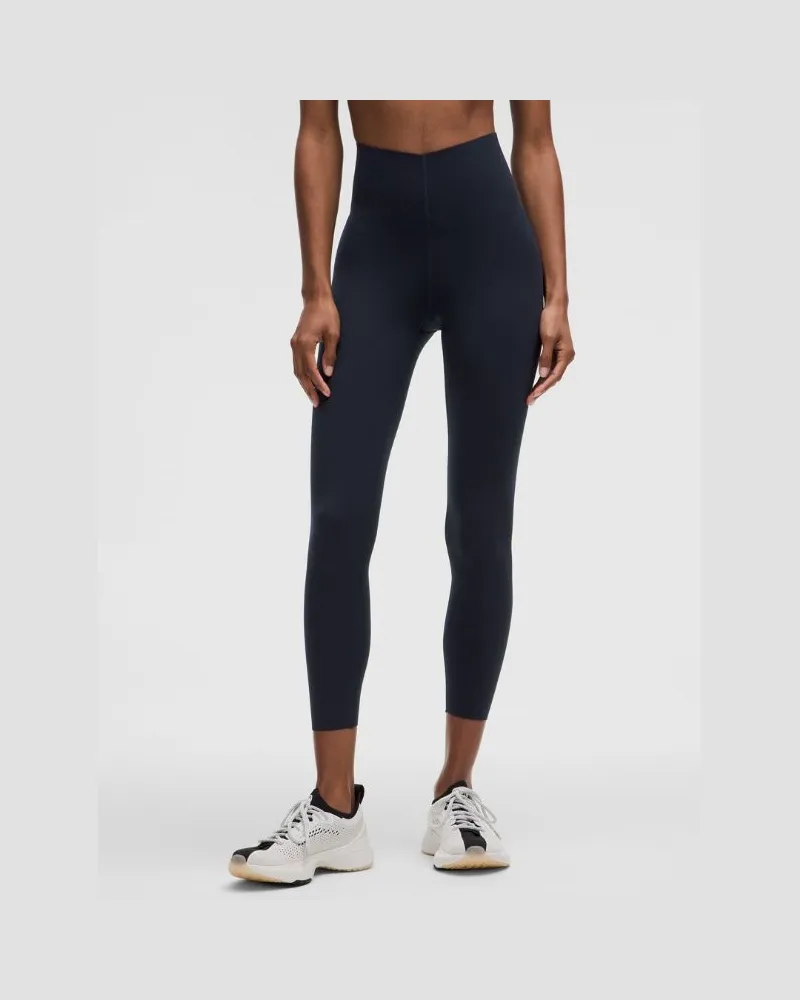 LULULEMON Glow Up Leggings mit hohem Bund für Frauen – 64 cm – Größe in True Navy True
