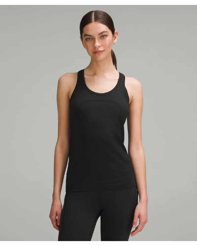 LULULEMON Swiftly Tech Tanktop mit Racerback 0 Hüftlänge Black