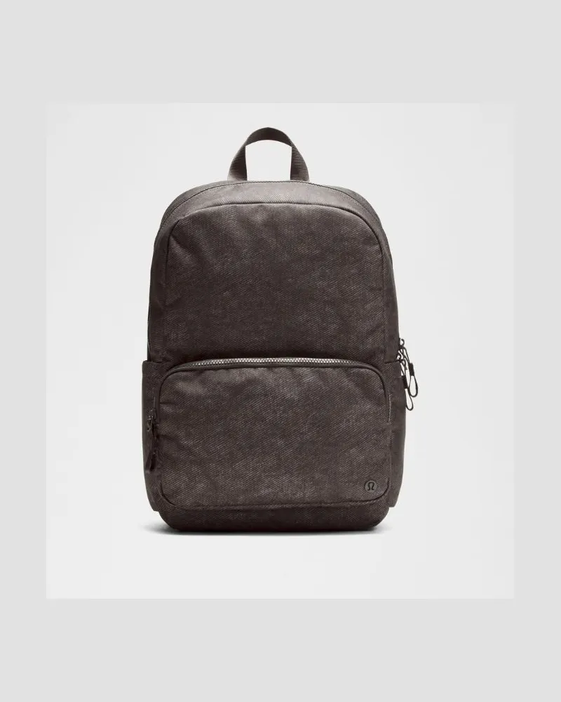 LULULEMON Everywhere Rucksack 22 l Tech Canvas – Größe in Stone Twill Graphite Grey Multi/Ocean Air Stone