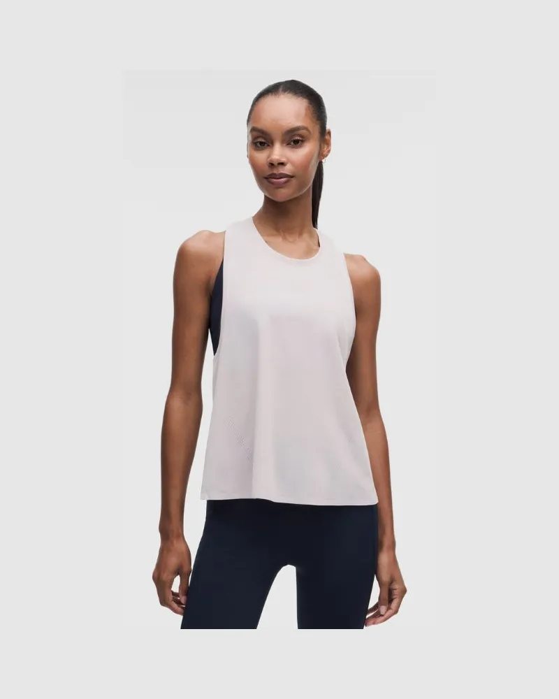LULULEMON Fast and Free-Singlet für Frauen – Größe in Icy Taupe Icy