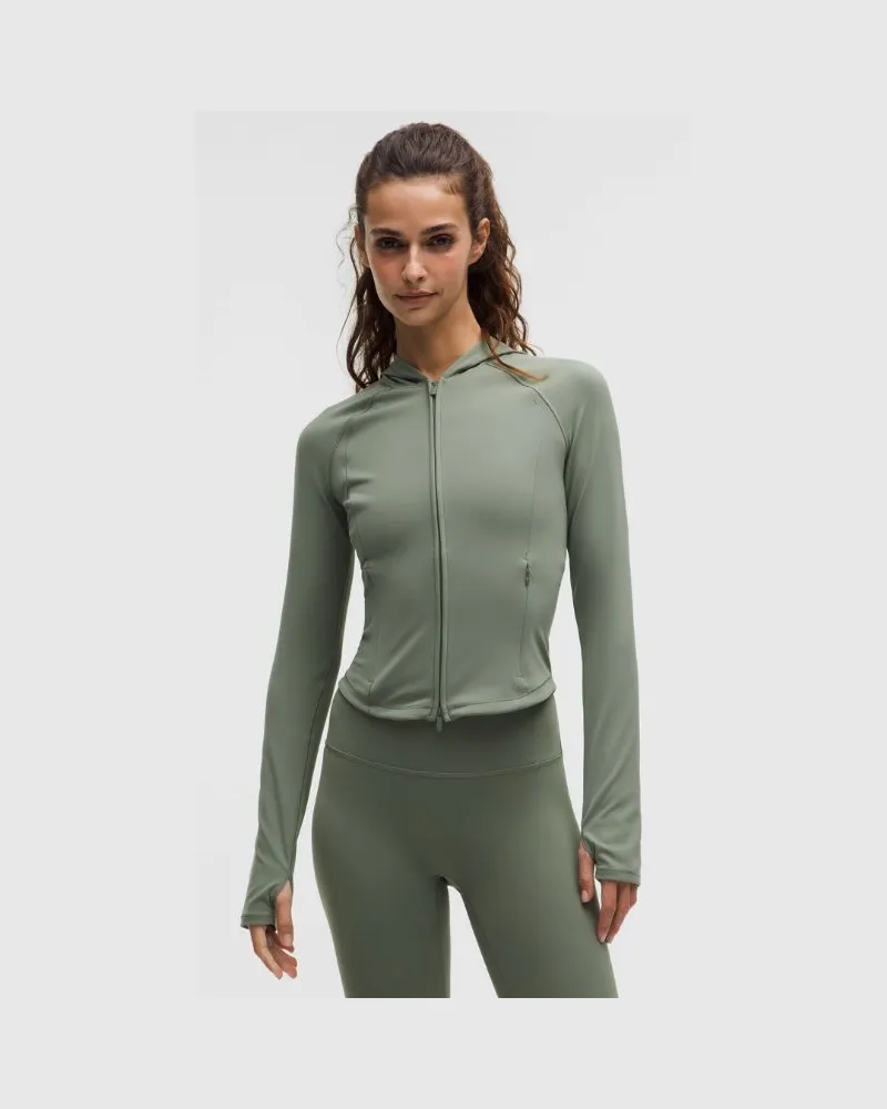 LULULEMON Wunder Train Jacke für Frauen – Größe in Willow Leaf Willow