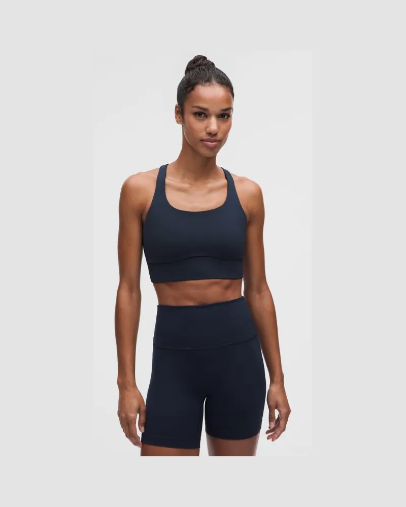 LULULEMON Energy Longline-BH mit mittlerem Halt für B–D-Cups Evolve für Frauen – Größe in True Navy True