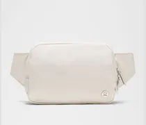 Everywhere Gürteltasche Groß Größe in Light Ivory/Silver