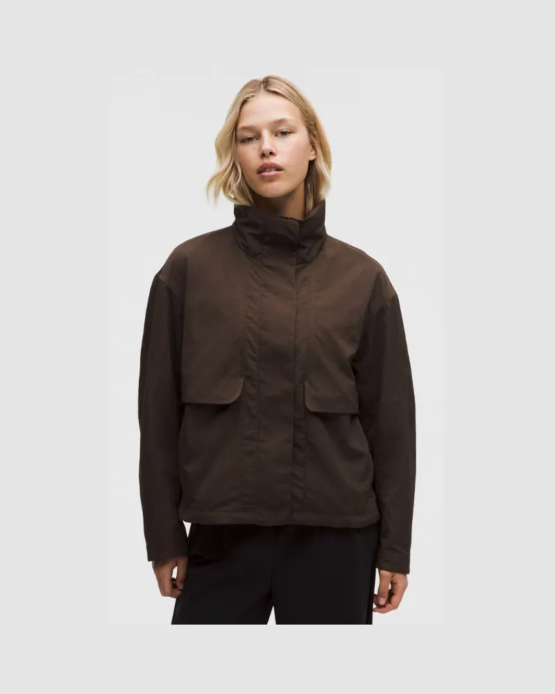 LULULEMON Always Effortless Jacket Evolve für Frauen – Größe in Walnut Crunch Walnut