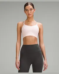 LULULEMON Like a Cloud Longline-BH Leichter Halt B/C Cups Strawberry