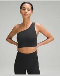 LULULEMON Align Asymmetrischer BH Leichter Halt C/D-Cups Black