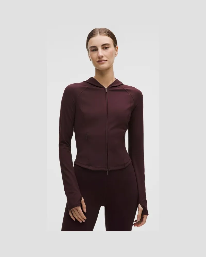 LULULEMON Wunder Train Jacke für Frauen – Größe in Goodnight Plum Goodnight