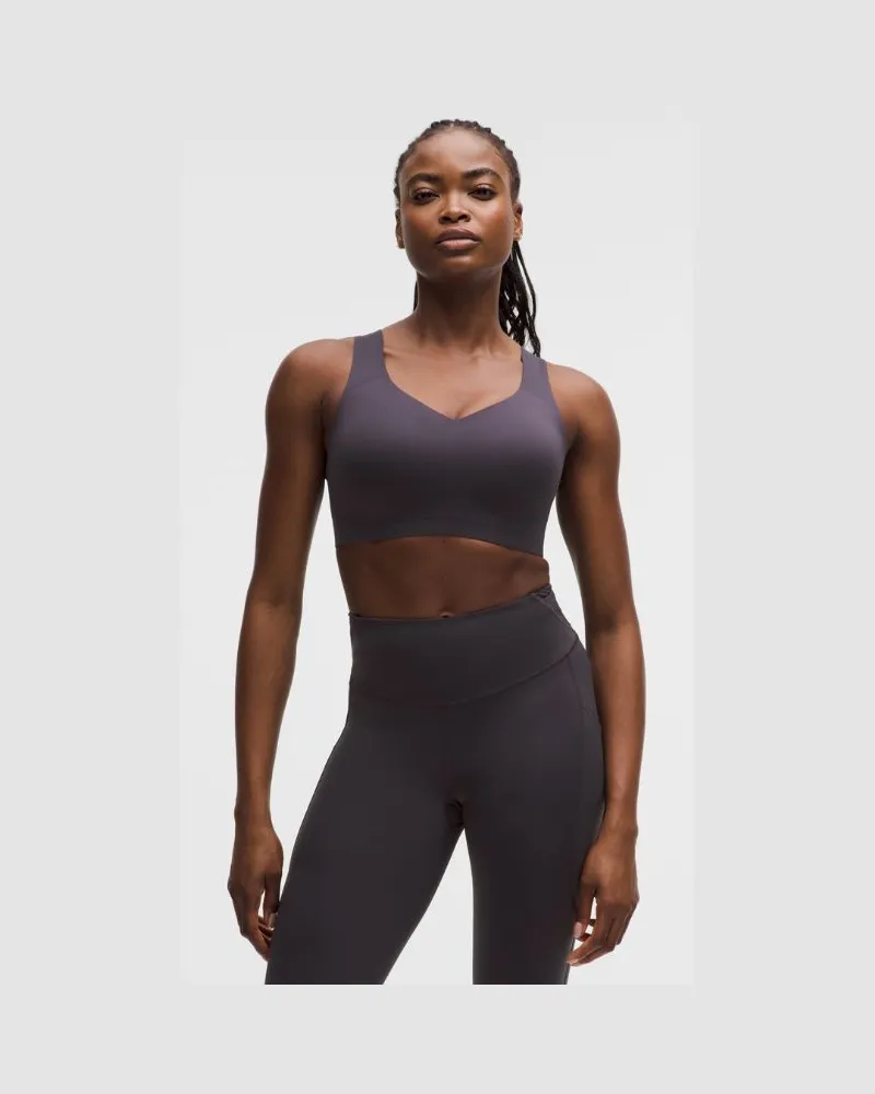 LULULEMON Enlite BH Geflochten für Frauen – Größe in Atmospheric Purple Atmospheric
