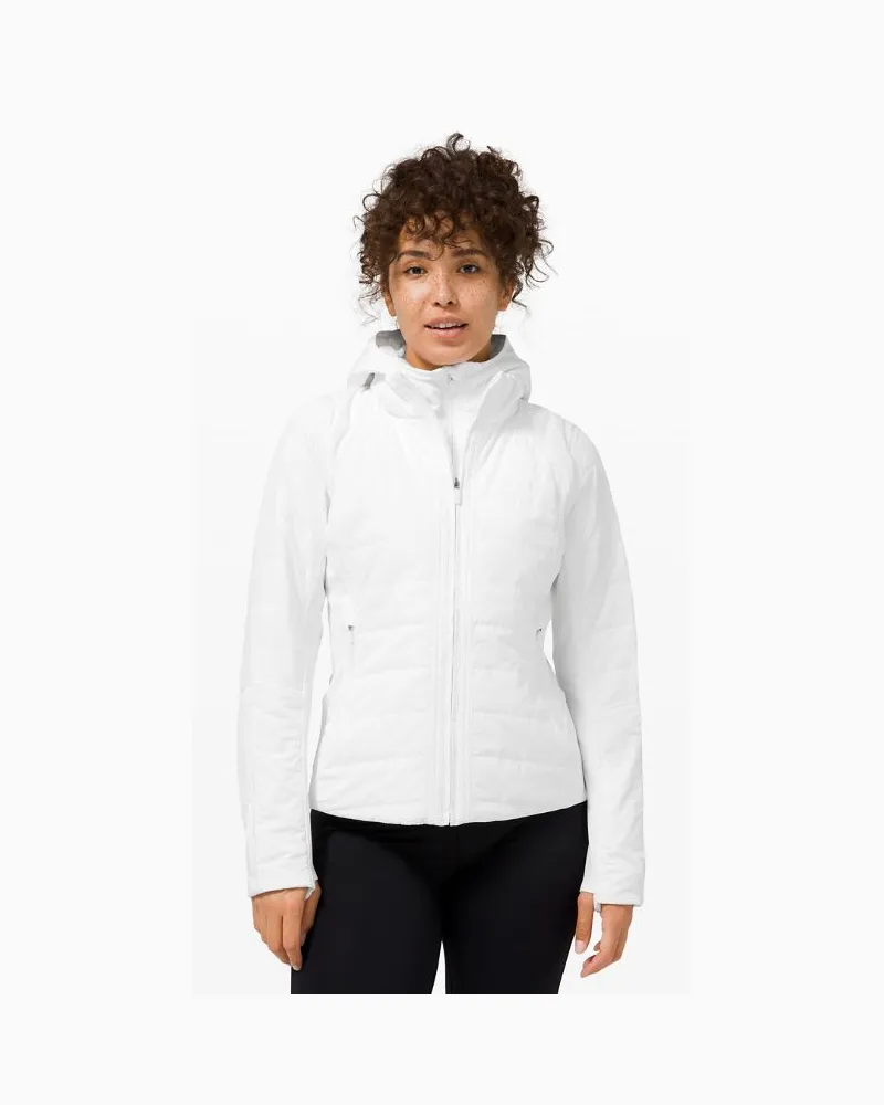 LULULEMON Another Mile Jacke für Frauen – Größe in White White